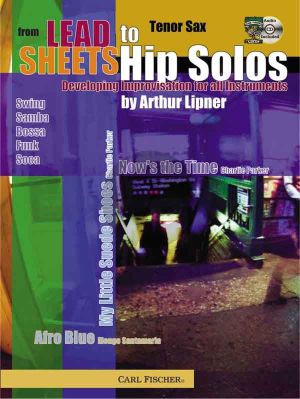 Lipner From Lead Sheets to Hip Solos (Bk-Cd) (Tenorsax) (Developing Improvisation)