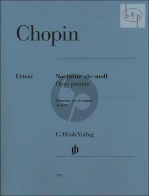 Nocturne cis-moll (Lento con gran espressione) Op.Posthume (KK IVa Nr. 16) Klavier