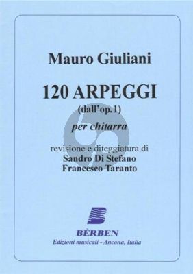 Giuliani 120 Arpeggi (dall'Op.1) Guitar