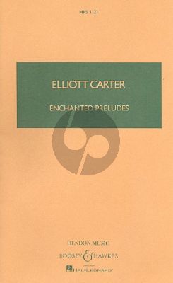 Carter Enchanted Preludes Flute and Cello Study Score