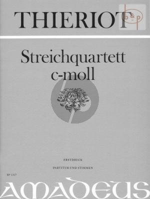 Quartett c-moll (Score/Parts)