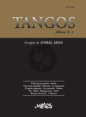 Album Tangos Album Vol.2 Guitarra-TAB (Anibal Arias)