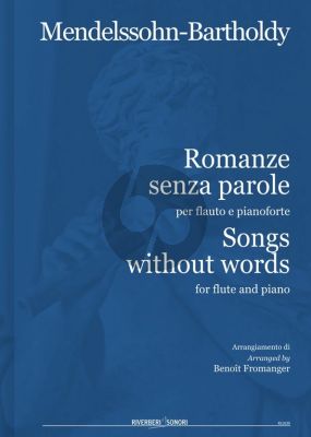 Mendelssohn Romanze Senza Parole Flute-Piano (Arranged by Benoit Fromanger)