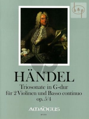 Triosonate G-dur Op.5 No.4 HWV 397