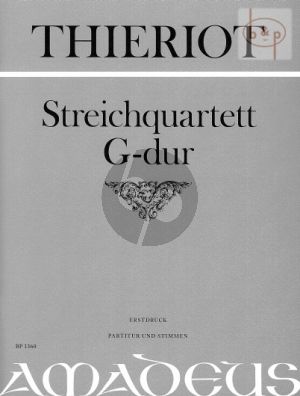 Quartett G-dur (Score/Parts)