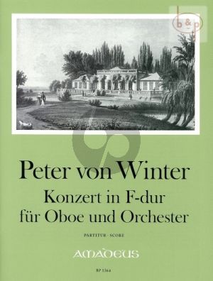 Winter Konzert F-dur Oboe-Orchester Partitur (Kurt Meier)
