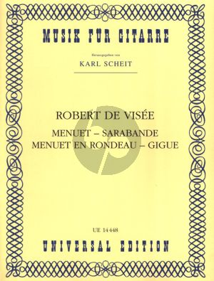 Visee Menuet-Sarabande-Menuet & Menuet-Rondeau-Gique Gitarre (Karl Scheit)