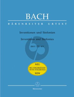 Bach Inventionen & Sinfonien (BWV 772-801) Klavier