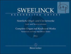 Samtliche Orgel- & Clavierwerke Vol.4 / 1 (Lied und Tanzvariationen Part 1)