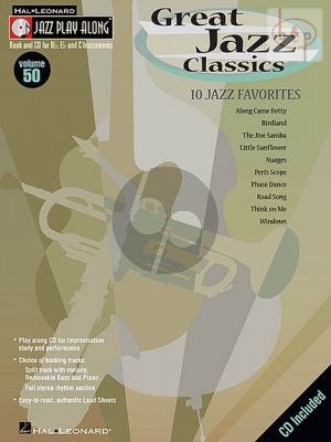 Great Jazz Classics (Jazz Play-Along Series Vol.50)