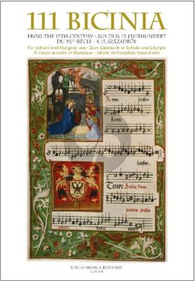 Album 111 Bicinia from the 15th Century for Female Choir (For School and Liturgical Use)