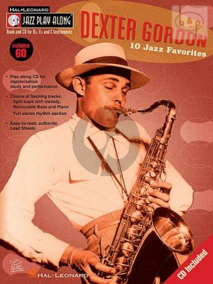 Dexter Gordon 10 Jazz Favorites (Jazz Play-Along Series Vol.60)