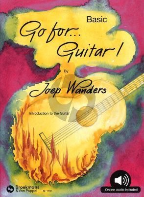 Wanders Go for Guitar! Basic Introduction to the Guitar Book with Audio Online [Demo and Playalong]