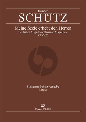 Schutz Deutsches Magnificat Meine Seele erhebt SWV 426 (e-minor) (SATB-BC ad lib.) (Partitur) (Günter Graulich)