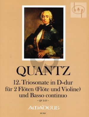 Triosonate No.12 D-dur (QV 2:13)