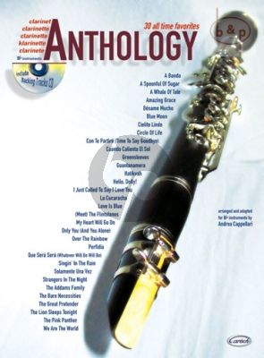 Anthology for Clarinet(Bb) Vol.1 (All-time Favorites) Book with Cd