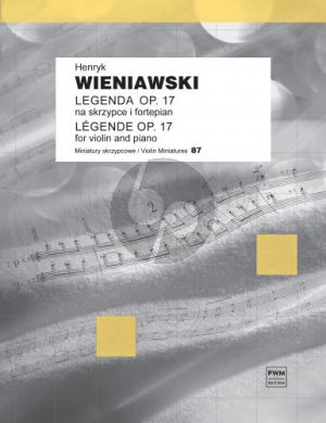 Wieniawski Legende Op. 17 Violin and Piano (Zdzisław Jahnke)