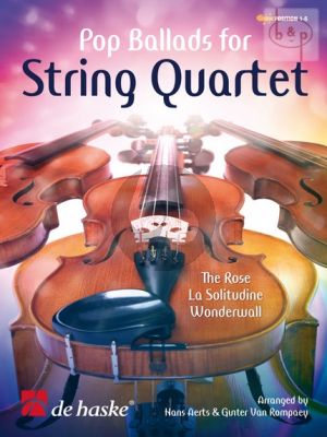 Pop Ballads for String Quartet (Score/Parts) (Position 1 - 5)