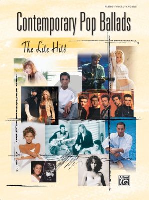 Contemporary Pop Ballads (Piano/Vocal/Guitar)