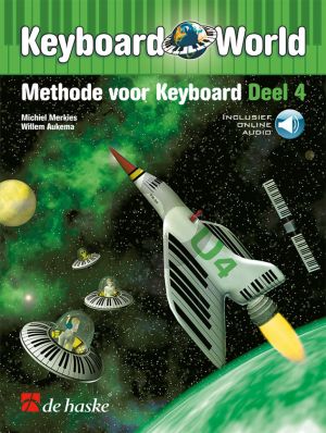 Merkies en Aukema Keyboard World Vol. 4 (Methode voor Keyboard) (Bk-Cd)