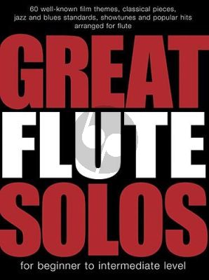 Great Flute Solos (60 wellknown popular and classical solos) (Heather Slater) (beginner-interm.)