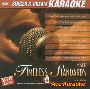 Timeless Standards Male Voice CD (Singer's Dream Karaoke)
