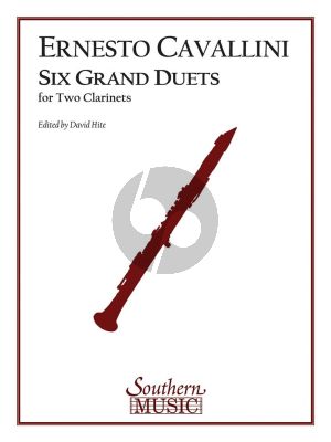 Cavallini 6 Grand Duets for 2 Clarinets (David Hite)