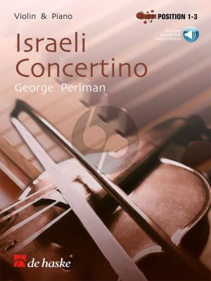 Perlman Israeli Concertino Violin and Piano Book with Cd/Audio (Position 1 - 3) (edited by Gunter van Rompaey)