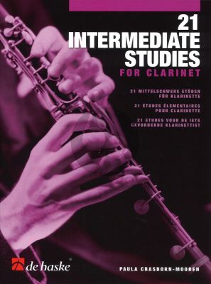 Crasboorn-Mooren 21 Intermediate Studies for Clarinet