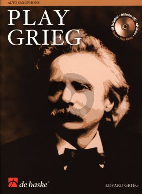 Play Grieg for Alto Saxophone (Bk-Cd) (Kernen-Kampstra) (interm.) (play-along and demo CD)
