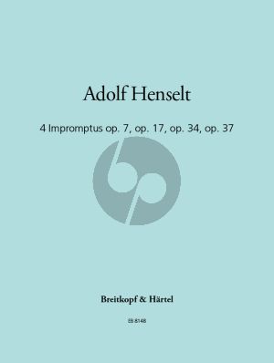 Henselt 4 Impromptus (Op.7 - 17 - 34 - 37) Klavier (Steinfatt)