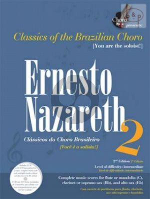 Classics of the Brazilian Choro Album Vol.2 (C-Bb-Eb Instr.)
