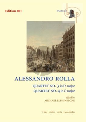 Quartets No.3 and 4 (D-major & G-major) (Flute-Vi.-Va.-Vc.)