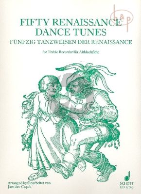 50 Renaisscance Dance Tunes for Treble Recorder