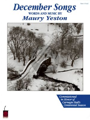 Yeston December Songs for Voice and Piano