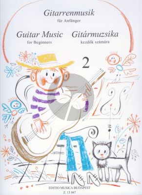 Guitar Music for Beginners Vol. 2 (edited by László Vereckei)
