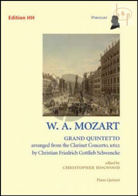 Grand Quintetto arr. from the Clarinet Concerto KV 622 (2 Vi.-Va.-Vc.-Piano) (Score/Parts)
