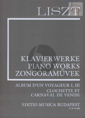 Album d'un Voyageur I, III Clochette et Carnaval de Venise