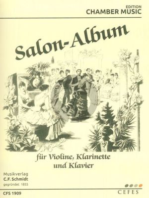 Salon Album Klarinette-Violine und Klavier