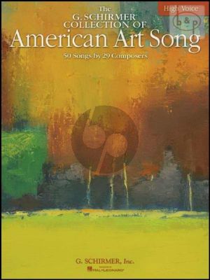 Collection of American Art Song (High Voice)