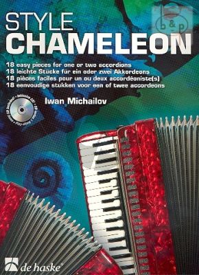 Style Chameleon (18 Easy Pieces) (1 - 2 Accordions) (Bk-Cd)