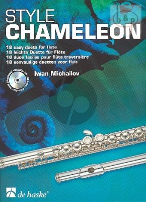 Style Chameleon (18 Easy Duets) (Flute) (Bk-Cd) (CD as play-along or demo)