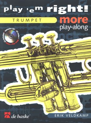 Veldkamp Play 'em Right! More Playalong for Trumpet (Bk-Cd) (CD as play-along and demo)