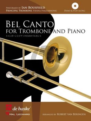 Kernen Bel Canto for Trombone (BC) (Bk-Cd) (20 Vocalises by Tosti, Marchesi and Concone)