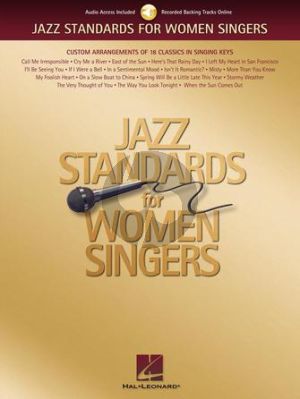 Jazz Standards for Women Singers (Book with Online Audio)