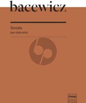 Bacewicz Sonata for Viola solo