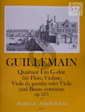 Quatuor G-dur Op.12 No.1 (Fl.-Vi-VaG.[Va.]-Bc)