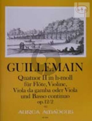 Quartuor B-minor Op.12 No.2 (Fl.-Vi.-VaG.[Va.]- Bc)