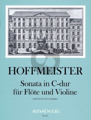 Hoffmeister Sonata C-major Flute and Violin (Score/Parts) (edited by Bernhard Pauler)