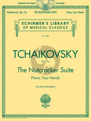 Nutcracker Suite Op.71A for Piano 4 Hands (Bk-Online Audio) (edited by Langer-Sternberg)
